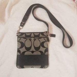 Coach Fabric Signature Crossbody